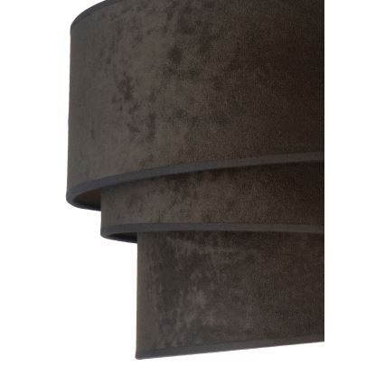 Duolla - Stropné svietidlo DEVON 1xE27/40W/230V pr. 45 cm čierna/zlatá