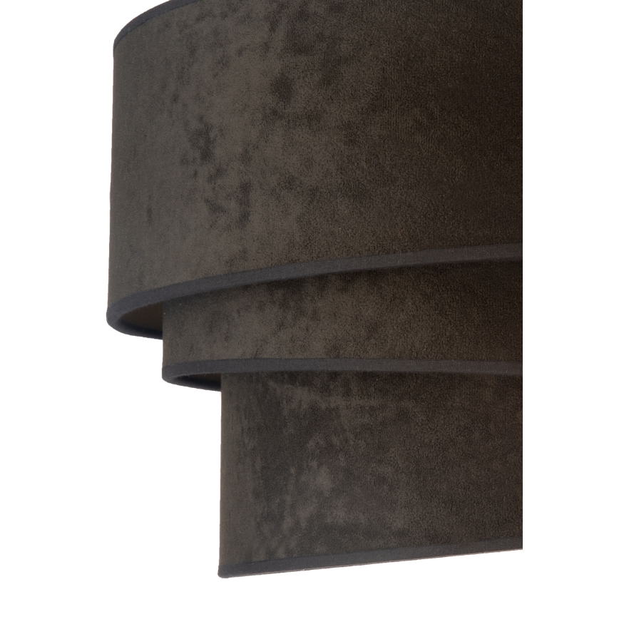 Duolla - Stropné svietidlo DEVON 1xE27/40W/230V pr. 45 cm čierna/zlatá