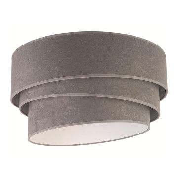 Duolla - Stropné svietidlo DEVON 1xE27/40W/230V pr. 45 cm šedá