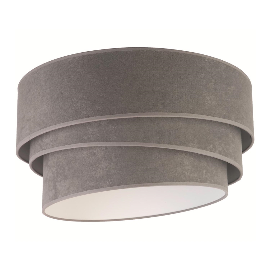 Duolla - Stropné svietidlo DEVON 1xE27/40W/230V pr. 45 cm šedá