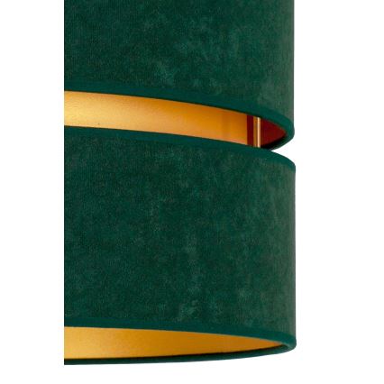 Duolla - Stropné svietidlo DUO 1xE27/40W/230V pr. 40 cm zelená/zlatá