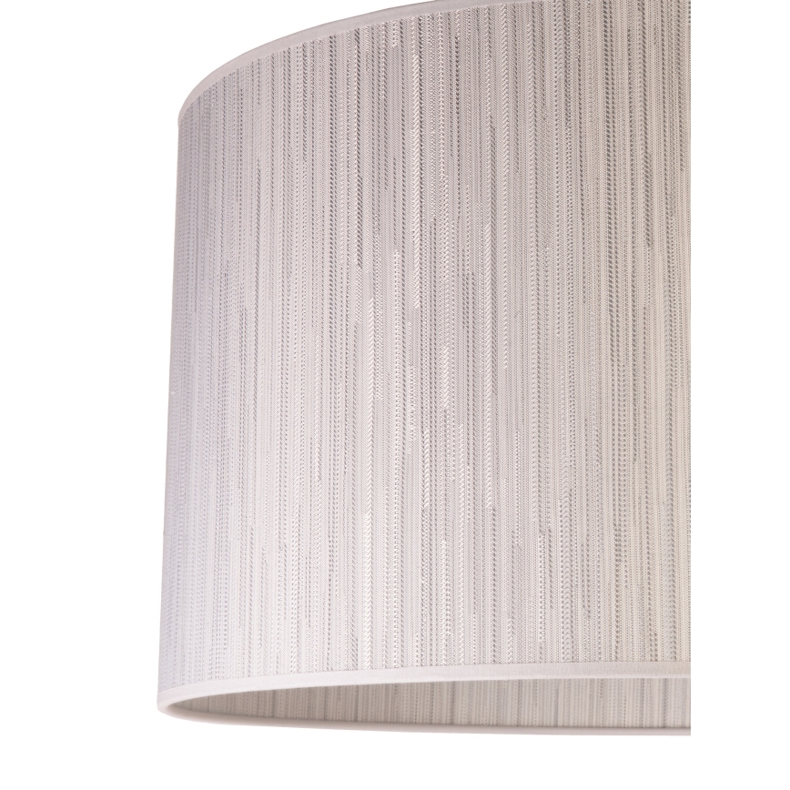 Duolla - Stropné svietidlo ESSEX 1xE27/40W/230V pr. 45 cm strieborná