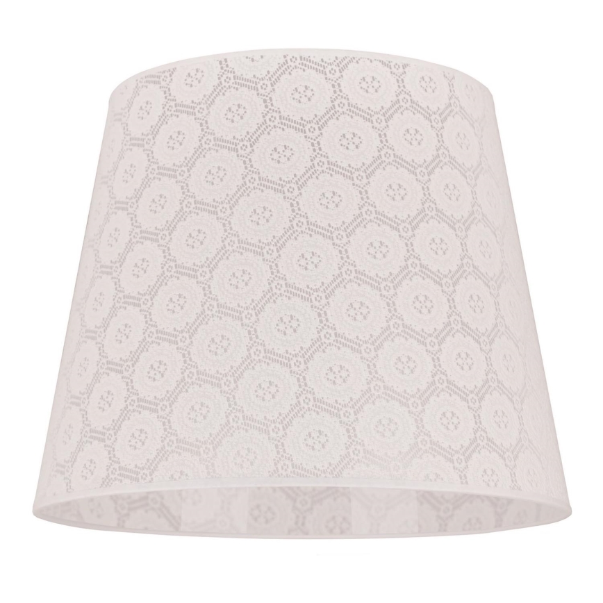 Duolla - Tienidlo k lustru CLASSIC L E27 pr. 38 cm biela