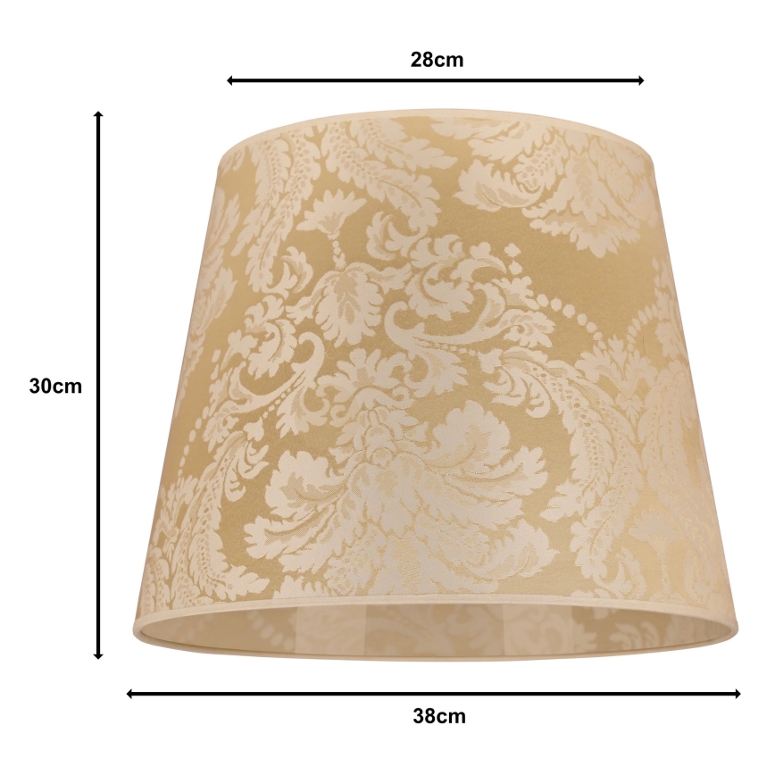 Duolla - Tienidlo k lustru CLASSIC L E27 pr. 38 cm zlatá