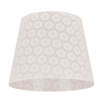 Duolla - Tienidlo k stojací lampě CLASSIC L E27 pr. 38 cm biela