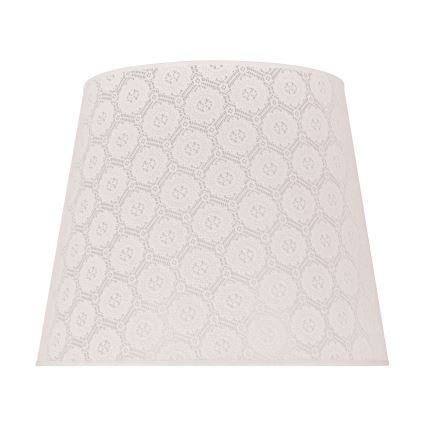 Duolla - Tienidlo k stojací lampě CLASSIC L E27 pr. 38 cm biela
