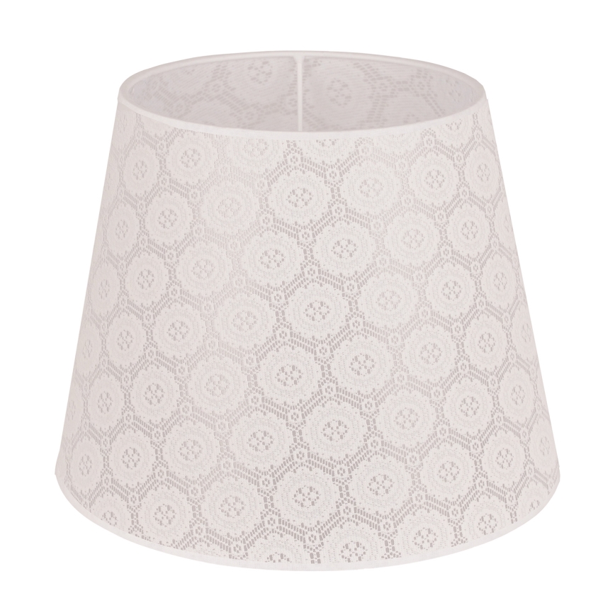 Duolla - Tienidlo k stojací lampě CLASSIC L E27 pr. 38 cm biela