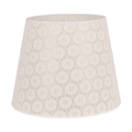 Duolla - Tienidlo k stojací lampě CLASSIC L E27 pr. 38 cm biela