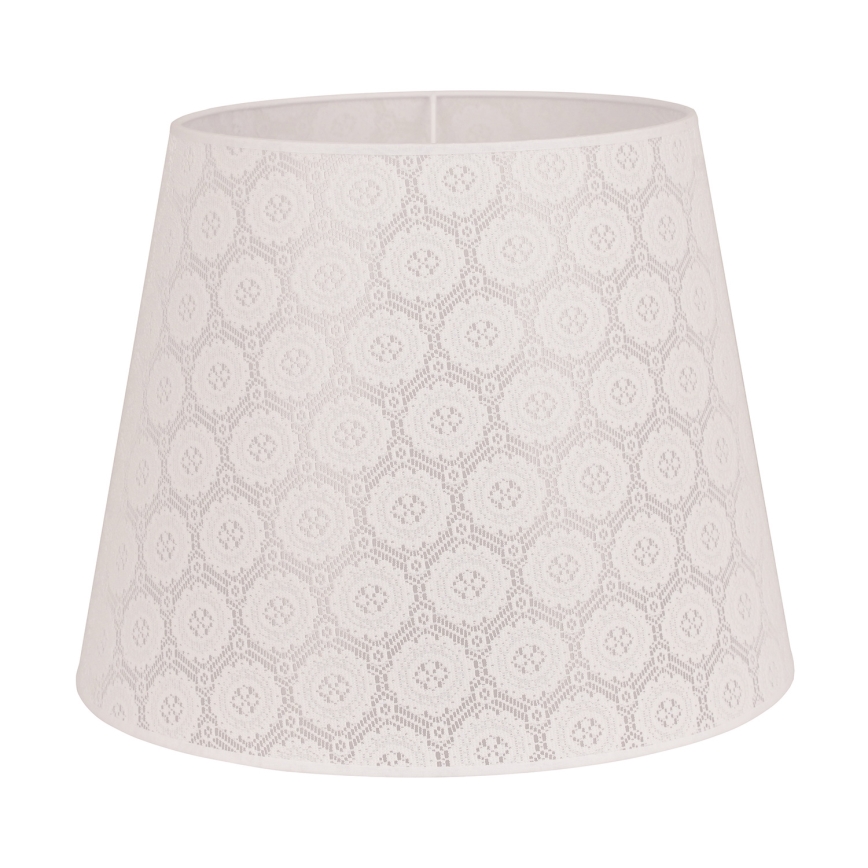 Duolla - Tienidlo k stojací lampě CLASSIC L E27 pr. 38 cm biela