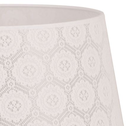 Duolla - Tienidlo k stojací lampě CLASSIC L E27 pr. 38 cm biela