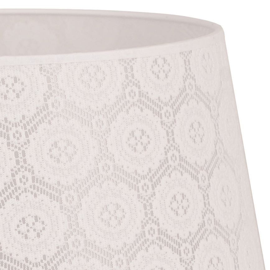 Duolla - Tienidlo k stojací lampě CLASSIC L E27 pr. 38 cm biela