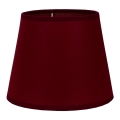 Duolla - Tienidlo k stojací lampě CLASSIC L E27 pr. 38 cm vínová