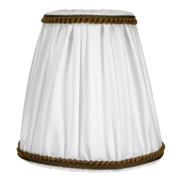 Duolla - Tienidlo k stolnej a stojacej lampe E27 pr. 15 cm biela/hnedá