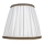 Duolla - Tienidlo k stolnej a stojacej lampe E27 pr. 18,5 cm biela/hnedá