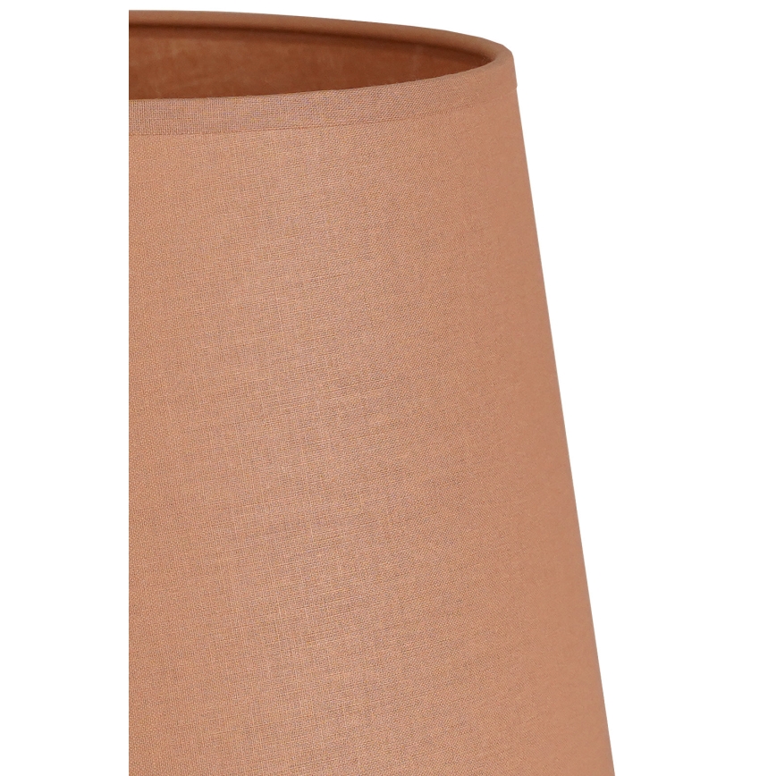 Duolla - Tienidlo k stolnej lampe CLASSIC M E27 pr. 24 cm hnedá