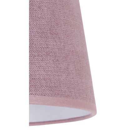 Duolla - Tienidlo k stolnej lampe CLASSIC M E27 pr. 24 cm ružová