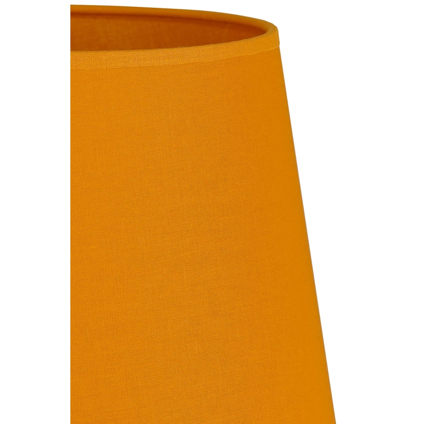 Duolla - Tienidlo k stolnej lampe CLASSIC M E27 pr. 24 cm žltá