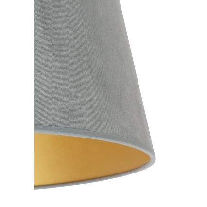 Duolla - Tienidlo k stolnej lampe CONE M E27 pr. 28 cm šedá
