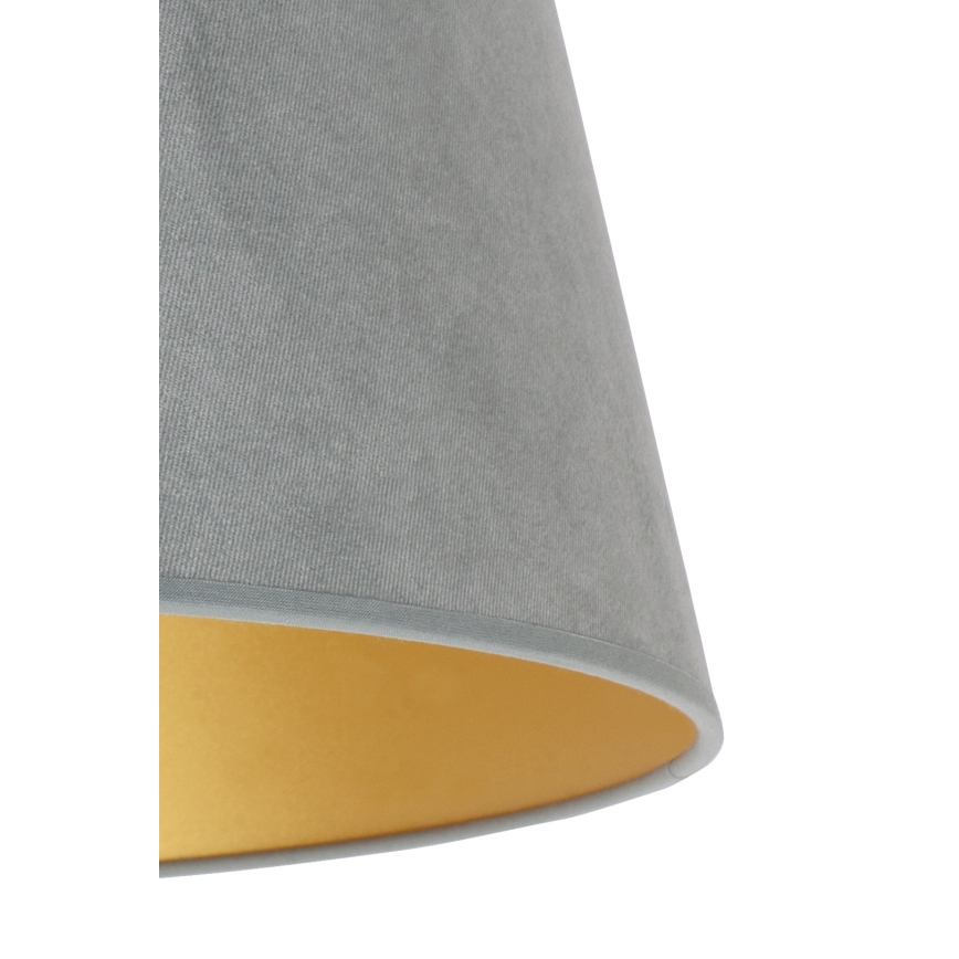 Duolla - Tienidlo k stolnej lampe CONE M E27 pr. 28 cm šedá