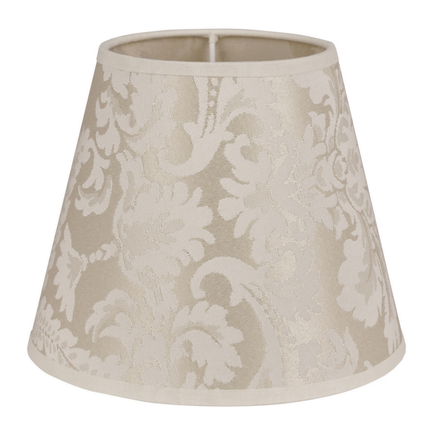 Duolla - Tienidlo k stolnej lampe SOFIA XS E14 pr. 18,5 cm béžová