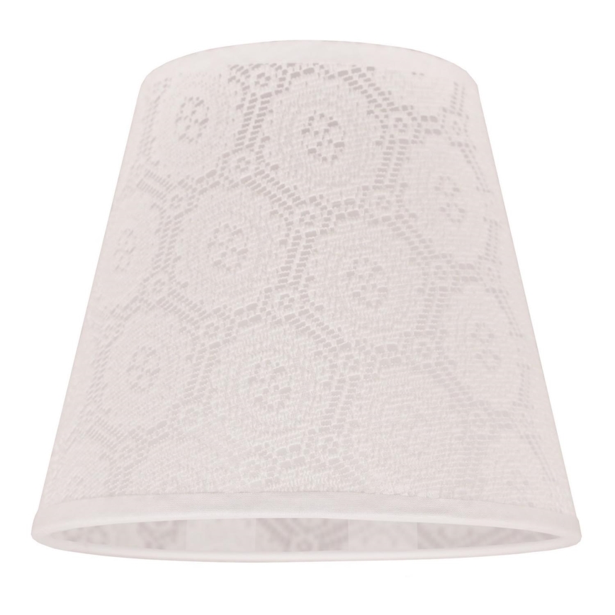 Duolla - Tienidlo k stolnej lampe SOFIA XS E14 pr. 18,5 cm biela
