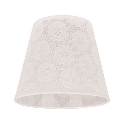 Duolla - Tienidlo k stolnej lampe SOFIA XS E14 pr. 18,5 cm biela