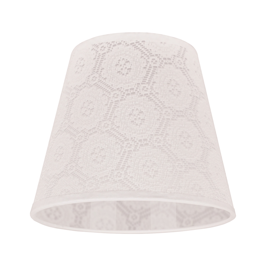 Duolla - Tienidlo k stolnej lampe SOFIA XS E14 pr. 18,5 cm biela