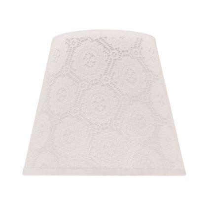 Duolla - Tienidlo k stolnej lampe SOFIA XS E14 pr. 18,5 cm biela