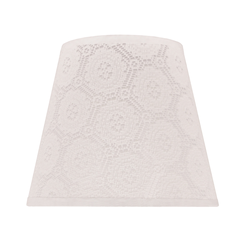 Duolla - Tienidlo k stolnej lampe SOFIA XS E14 pr. 18,5 cm biela