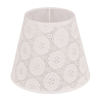 Duolla - Tienidlo k stolnej lampe SOFIA XS E14 pr. 18,5 cm biela