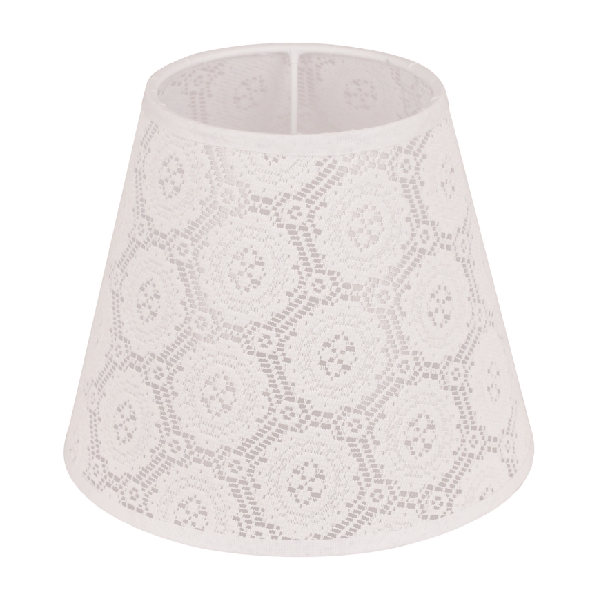 Duolla - Tienidlo k stolnej lampe SOFIA XS E14 pr. 18,5 cm biela