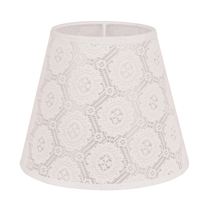 Duolla - Tienidlo k stolnej lampe SOFIA XS E14 pr. 18,5 cm biela