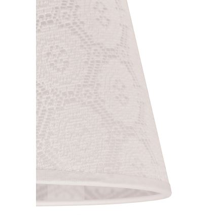 Duolla - Tienidlo k stolnej lampe SOFIA XS E14 pr. 18,5 cm biela