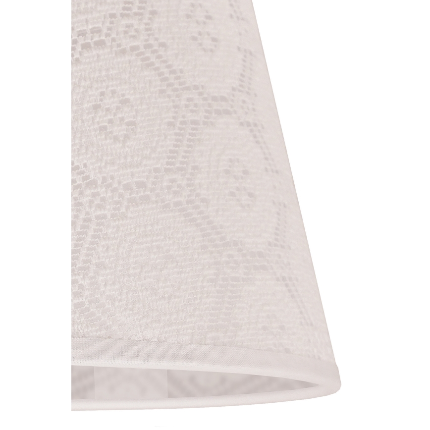 Duolla - Tienidlo k stolnej lampe SOFIA XS E14 pr. 18,5 cm biela
