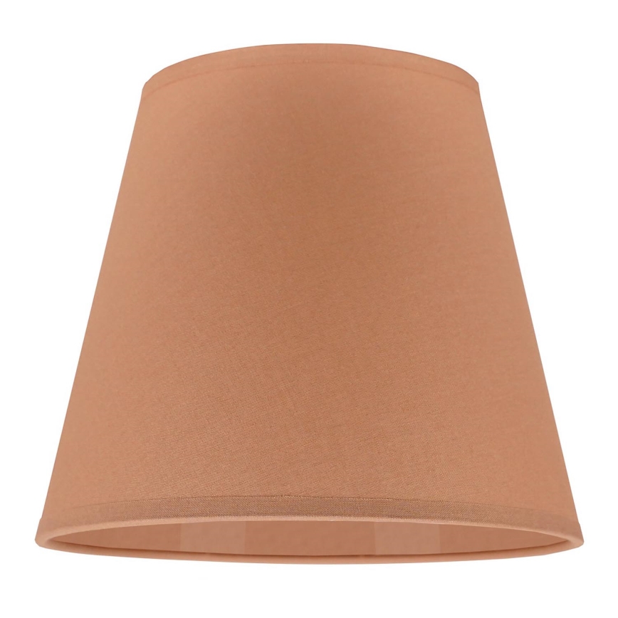 Duolla - Tienidlo k stolnej lampe SOFIA XS E14 pr. 18,5 cm hnedá