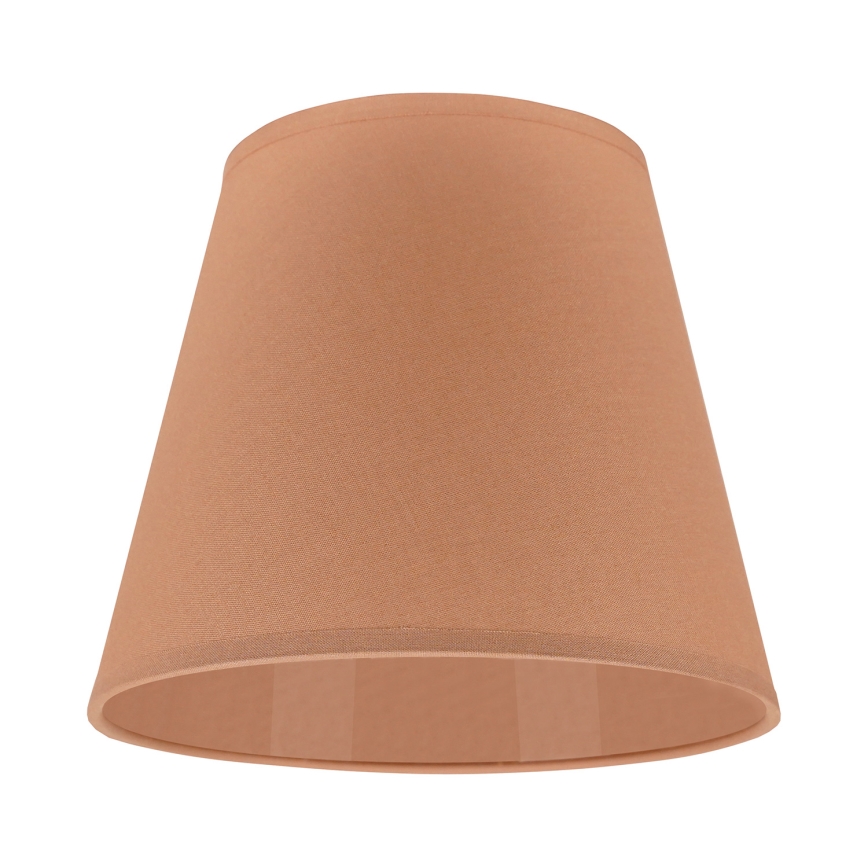 Duolla - Tienidlo k stolnej lampe SOFIA XS E14 pr. 18,5 cm hnedá