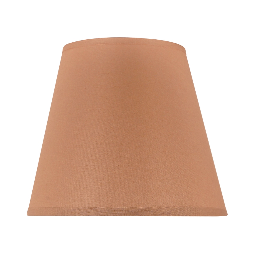 Duolla - Tienidlo k stolnej lampe SOFIA XS E14 pr. 18,5 cm hnedá