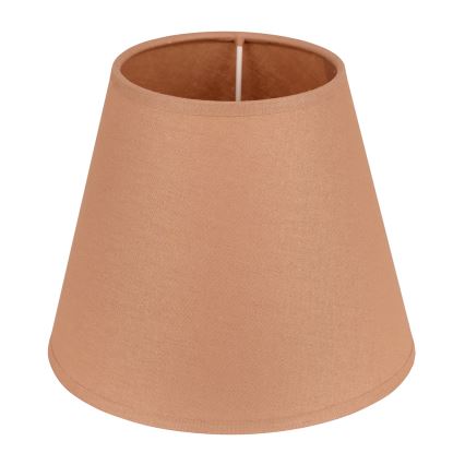 Duolla - Tienidlo k stolnej lampe SOFIA XS E14 pr. 18,5 cm hnedá