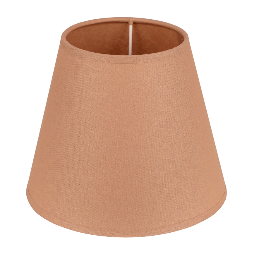 Duolla - Tienidlo k stolnej lampe SOFIA XS E14 pr. 18,5 cm hnedá