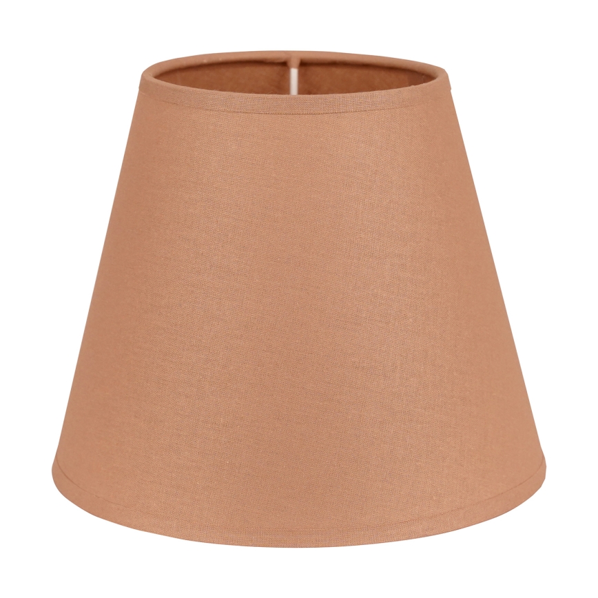 Duolla - Tienidlo k stolnej lampe SOFIA XS E14 pr. 18,5 cm hnedá