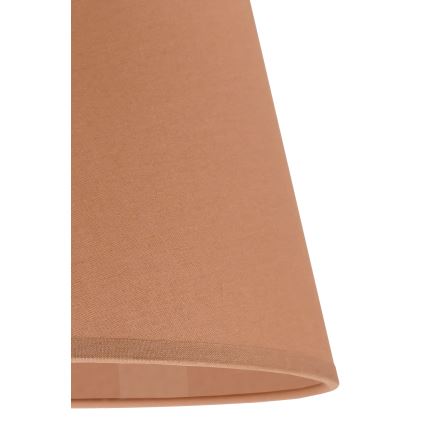Duolla - Tienidlo k stolnej lampe SOFIA XS E14 pr. 18,5 cm hnedá