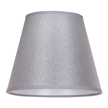 Duolla - Tienidlo k stolnej lampe SOFIA XS E14 pr. 18,5 cm strieborná
