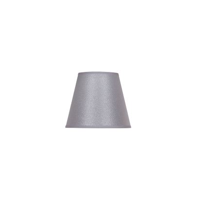 Duolla - Tienidlo k stolnej lampe SOFIA XS E14 pr. 18,5 cm strieborná
