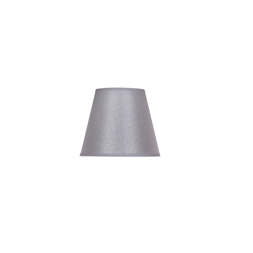 Duolla - Tienidlo k stolnej lampe SOFIA XS E14 pr. 18,5 cm strieborná