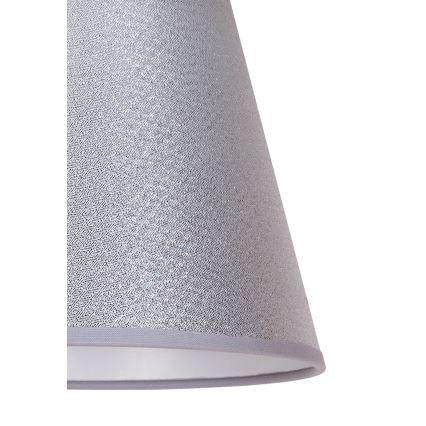 Duolla - Tienidlo k stolnej lampe SOFIA XS E14 pr. 18,5 cm strieborná