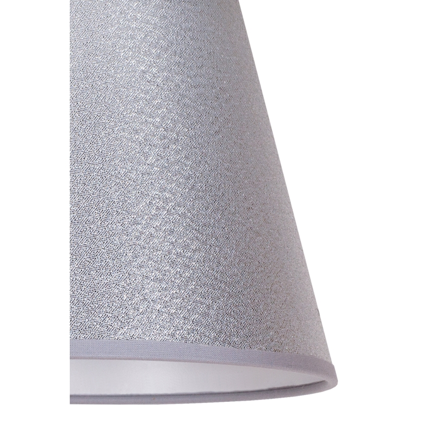 Duolla - Tienidlo k stolnej lampe SOFIA XS E14 pr. 18,5 cm strieborná
