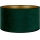 Duolla - Tienidlo VELVET E27 pr. 35 cm zelená/zlatá
