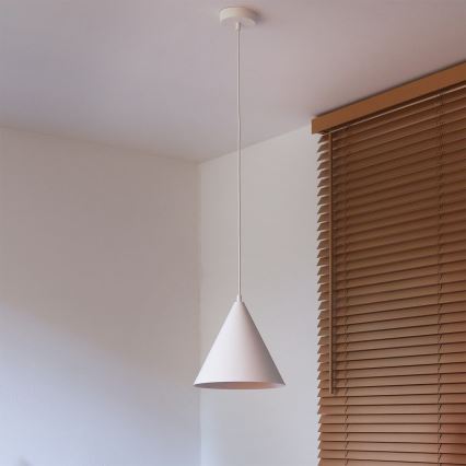Duolla - Závesný luster na lanku IRONLINE 1xG9/3W/230V, pr. 25 cm, biela