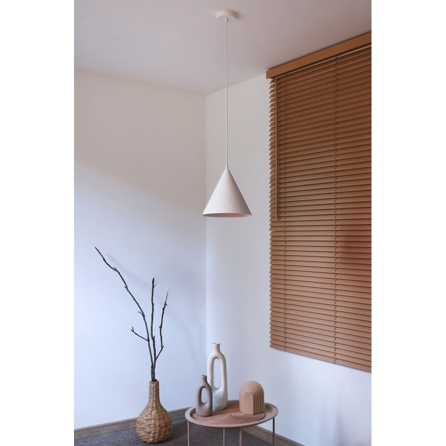 Duolla - Závesný luster na lanku IRONLINE 1xG9/3W/230V, pr. 25 cm, biela