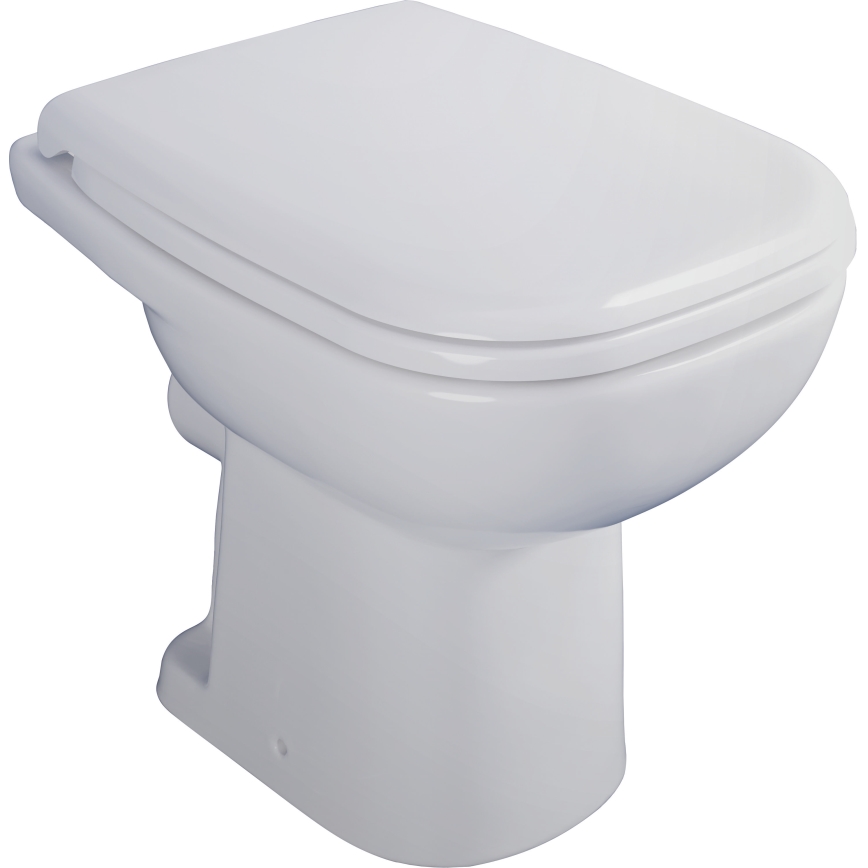 Duravit 21080900002 - Voľne stojace WC D-CODE keramika/lesklá biela